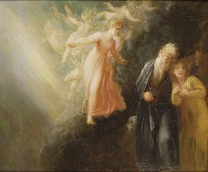 Prospero, Miranda och Ariel, från 