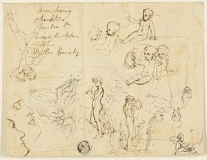 Skisser till Samuel Rogers poesi av Thomas Stothard
