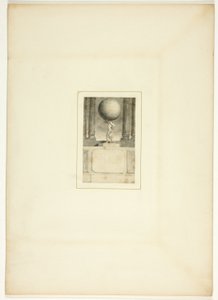 Studera för en tallrik från The Task av Thomas Stothard