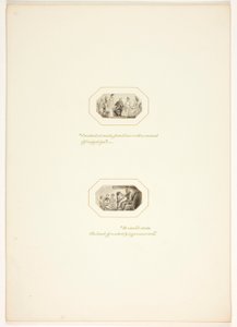 Studie till en plansch ur Uppgiften av Thomas Stothard
