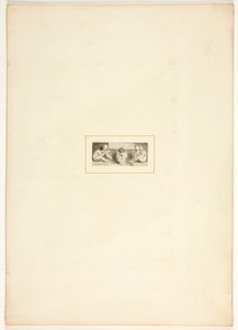 Studie för en plansch ur Uppgiften av Thomas Stothard