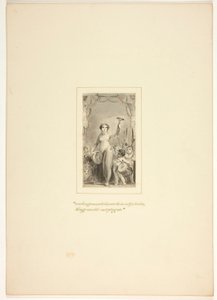 Studie för en plansch ur Uppgiften av Thomas Stothard