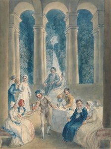 Den tionde dagen av Decameron av Thomas Stothard