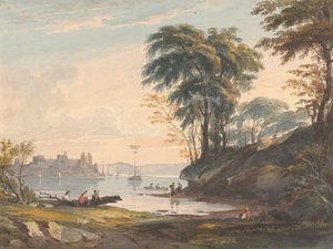 15 augusti. Conwy Castle av Thomas Sully