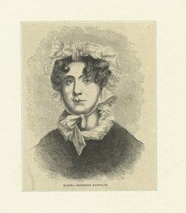 Martha Jefferson Randolph (trägravyr)