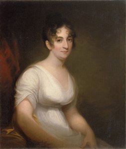 ""Sally Etting"" Ung kvinna i romersk modemålning av Thomas Sully av Thomas Sully