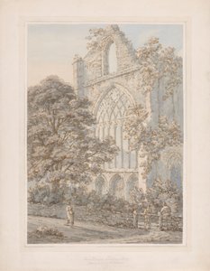 Västra fönstret i Tintern Abbey av Thomas Sunderland
