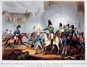 De allierade befälhavarna i Leipzig, 1813-1815 av Thomas Sutherland