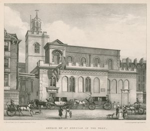 Church of St Dunstan i väst