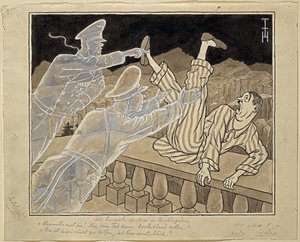 Döda generaler hemsöker Berchtesgaden av Thomas Theodor Heine