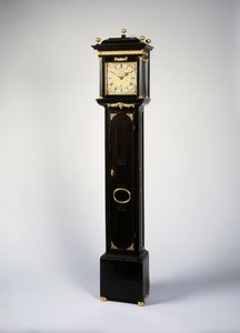 Charles II romerska slående månadslånga klocka av Thomas Tompion