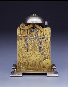 Miniatyr slående klocka, nr.222, c.1695