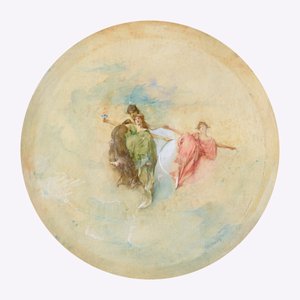 Gryning, 1892. av Thomas Wilmer Dewing