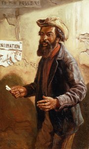 Hans första röst, 1868, 1868 av Thomas Waterman Wood