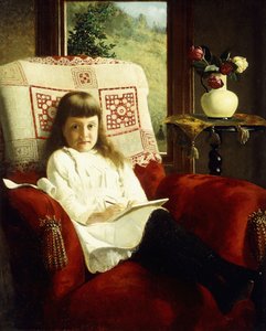 Mildred Wallace som ung flicka,