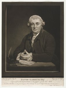 David Garrick, 1779. av Thomas Watson