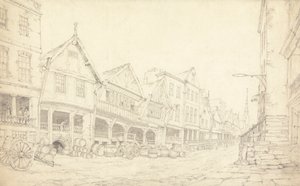 Watergate Street, Chester av Thomas Webster