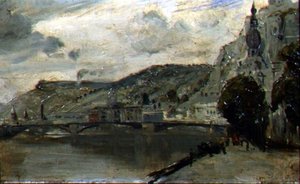 Bron vid Dinant av Thomas William Roberts