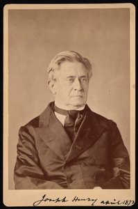 Porträtt av Joseph Henry 1797-1878, april 1873.