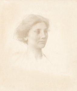 Chef för en flicka av Thomas Wilmer Dewing