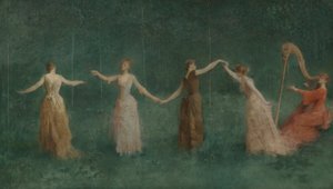 Sommar av Thomas Wilmer Dewing