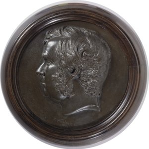 Sir James Martin (1820-86) 1854 (brons) av Thomas Woolner