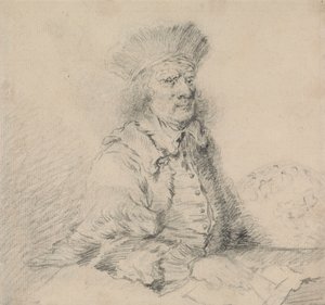 Rembrandt i pälsmössa