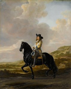 Pieter Schout till häst Porträtt av Pieter Schout (1640-69)