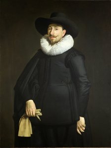 Porträtt av Frans van Limborch av Thomas de Keyser