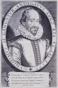 Porträtt av Guillaume Le Gangneur (1553-1624), sekreterare i den franska kungens kammare av Thomas de Leu