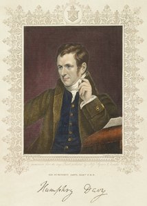Humphry Davy, brittisk kemist och uppfinnare, 1801