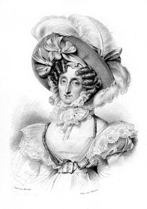 Maria Amalia från de två Sicilierna, 1800-talet.