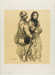 En soldat för Pétain av Théophile Alexandre Pierre Steinlen