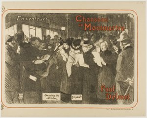 Sånger från Montmartre av Théophile Alexandre Pierre Steinlen