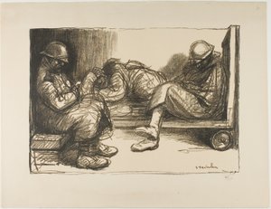 I grottan av Théophile Alexandre Pierre Steinlen