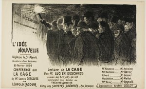 Den nya idén av Théophile Alexandre Pierre Steinlen
