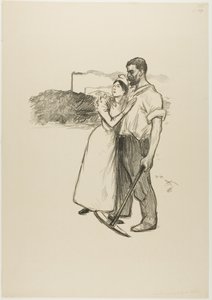 Frihetens sista tillflyktsort av Théophile Alexandre Pierre Steinlen