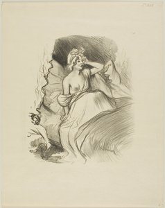 Liten rosett av Théophile Alexandre Pierre Steinlen