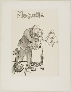 Muguette av Théophile Alexandre Pierre Steinlen