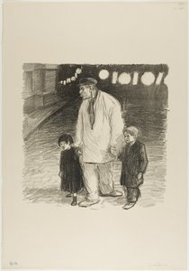 Nationell helgdag av Théophile Alexandre Pierre Steinlen