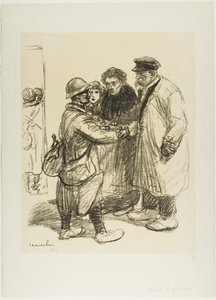 Det är inget man vänjer sig vid av Théophile Alexandre Pierre Steinlen