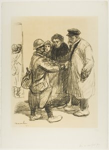Det är inget man vänjer sig vid av Théophile Alexandre Pierre Steinlen