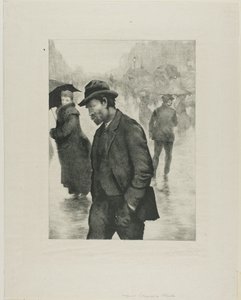 Regnig dag, Paris