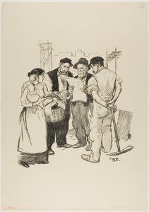 Tillbaka till det förflutna av Théophile Alexandre Pierre Steinlen