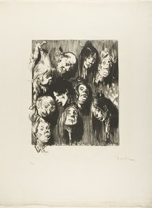 Tio lönnmord för en slant av Théophile Alexandre Pierre Steinlen