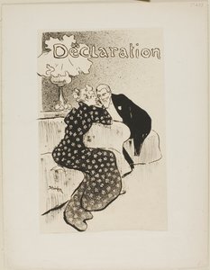 Förklaringen av Théophile Alexandre Pierre Steinlen