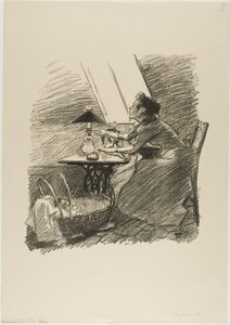 Sommarens glädjeämnen av Théophile Alexandre Pierre Steinlen