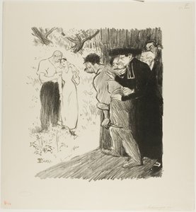 Det sista bakhållet av Théophile Alexandre Pierre Steinlen