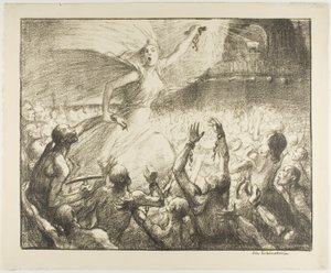 Liberatorn av Théophile Alexandre Pierre Steinlen