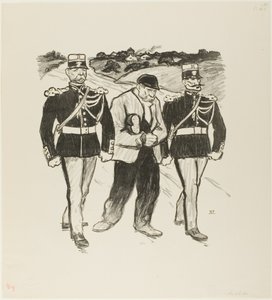 Utan en cent av Théophile Alexandre Pierre Steinlen